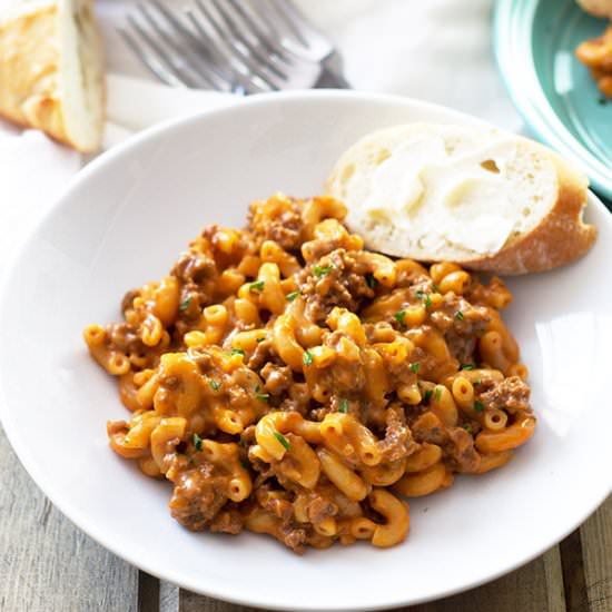 Homemade Hamburger Helper