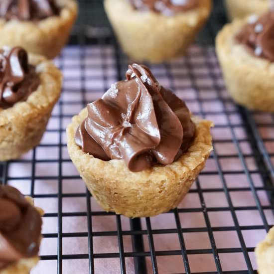 Chocolate Peanut Butter Cookie Cups