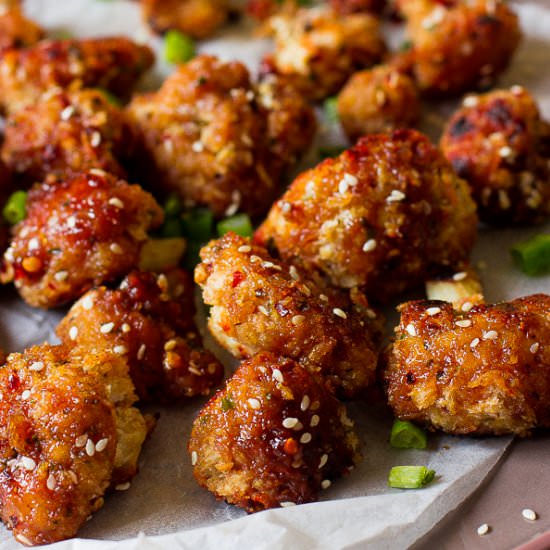 Sesame Cauliflower Wings