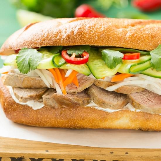 Bahn Mi Sandwich