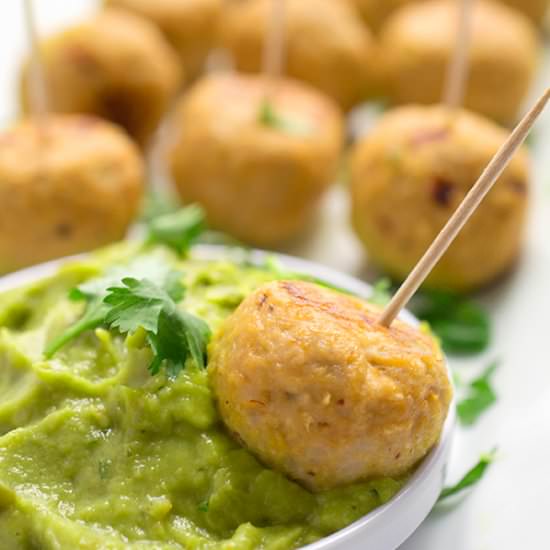 5 Ingredient Baked Turkey Meatballs
