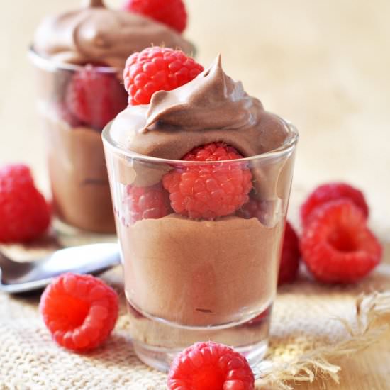 3-Ingredient Chocolate Mousse