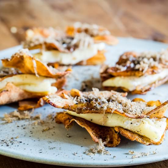 Jerusalem Artichoke Canapés