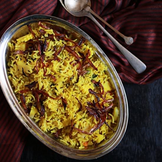 Mixed veg tahiri