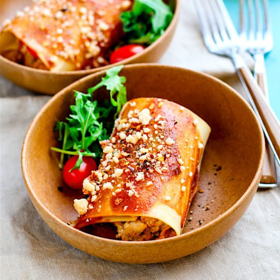 Healthy Tex Mex Breakfast Lasagna