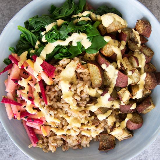 Warming Winter Salad Bowl