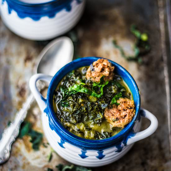Paleo Caldo Verde Soup