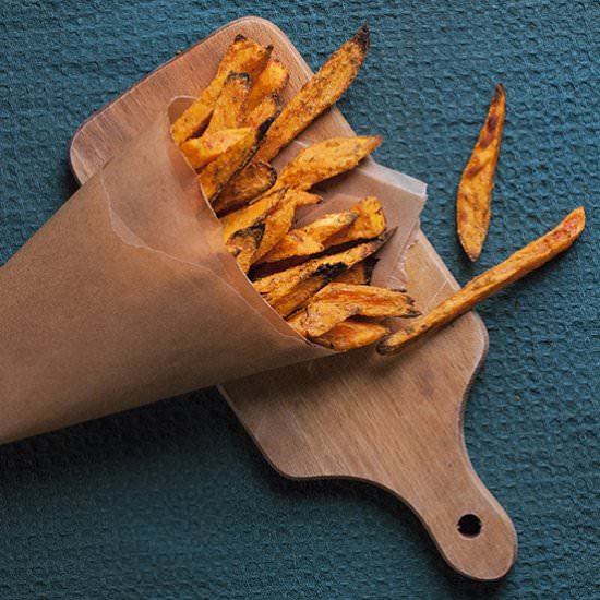 Sweet potato chips