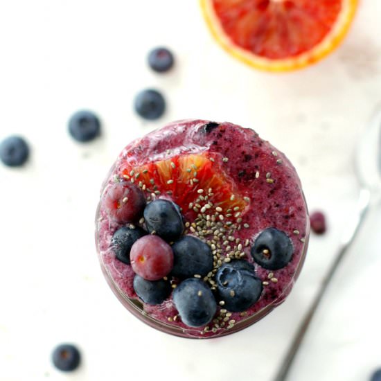 Superfood Chia Seed Pudding Parfait