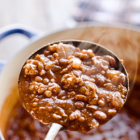 Light Turkey V8 Chili