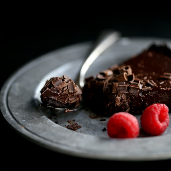 Raspberry Chocolate Tart