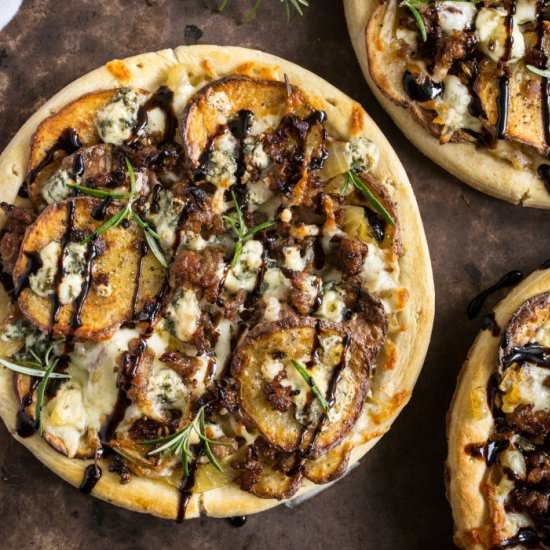 Potato & Gorgonzola Pizza