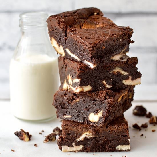 Lindor Truffle Brownies