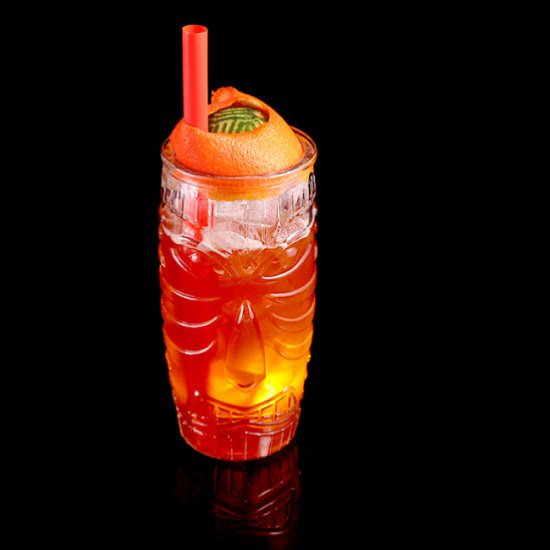 Modern Tiki Drink—Permanent Holiday