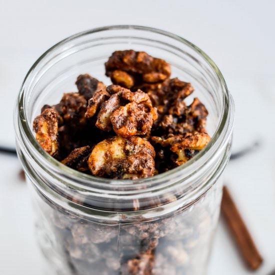 Cinnamon and Vanilla Walnuts