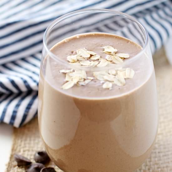 Chocolate PB Oatmeal Smoothie