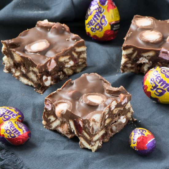 Creme Egg Rocky Road