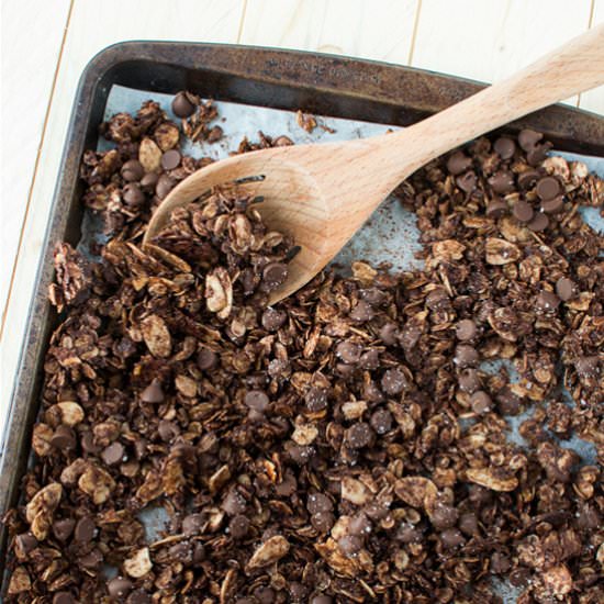 Chocolate Almond Granola