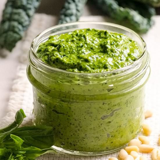 Vegan Kale Pesto Sauce
