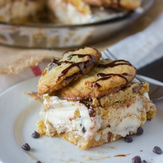 Chocolate Chip Cookie Pie