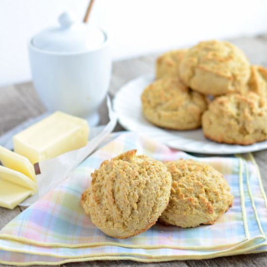 Maple Cornmeal Biscuits