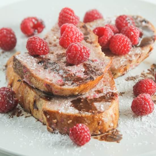 Raspberry French Toast