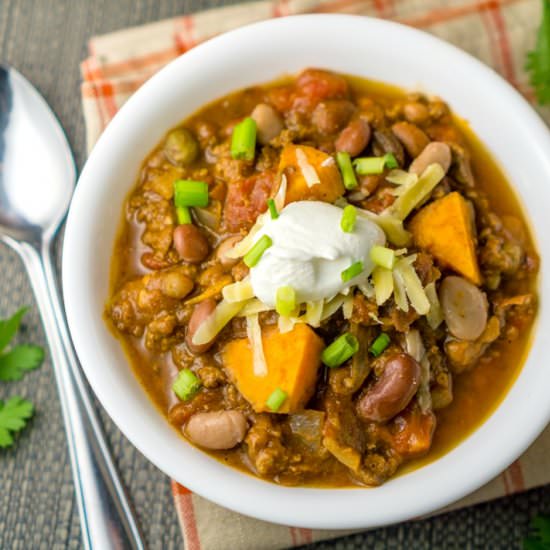 Sweet Potato Chili