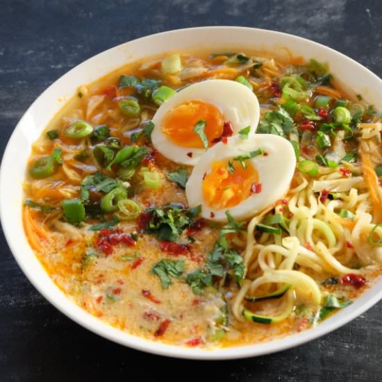 Chili Coriander Egg Drop Soup