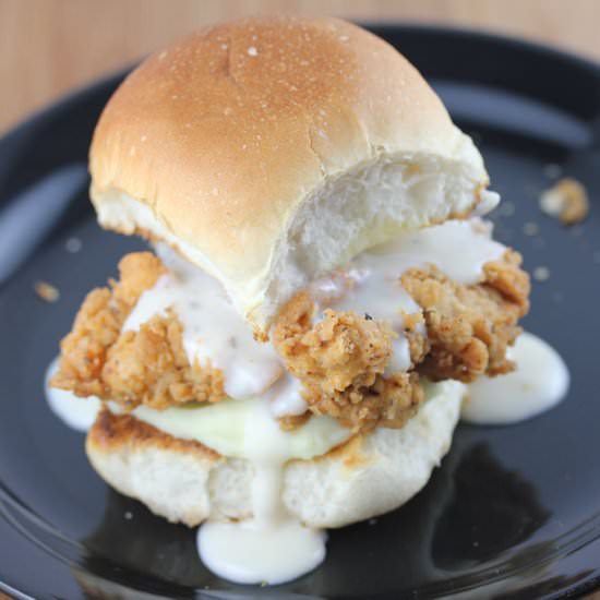 Fried Chicken Sliders