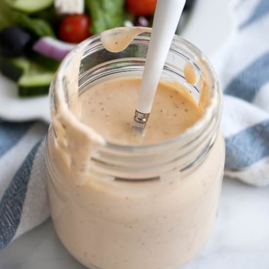 Healthy Creamy Greek Dressing
