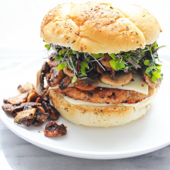 Quinoa Cauliflower Burger