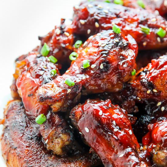 Honey Garlic Chicken Wings