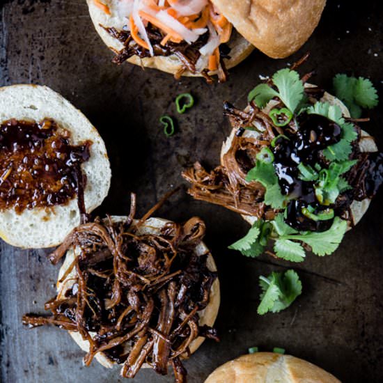 VIETNAMESE STYLE BRISKET SLIDERS