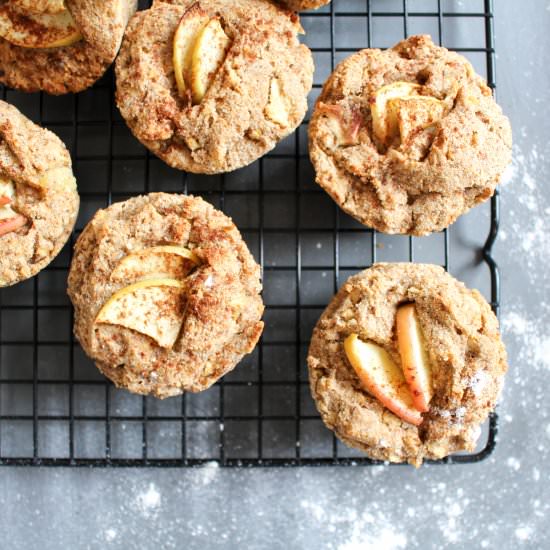 Healthy Apple-Cinnamon Muffins