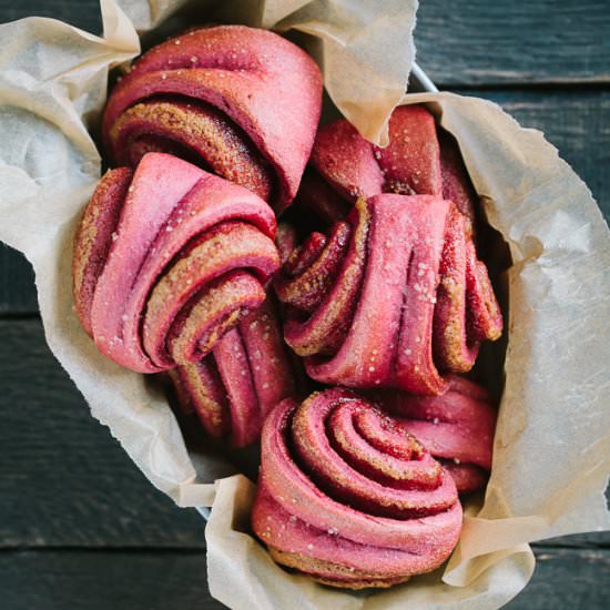 Cinnamon Beet Rolls