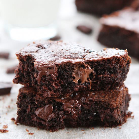 Chocolate Nutella Cookie Bars