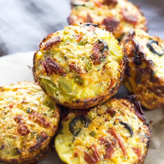 Cauliflower Pizza Bites
