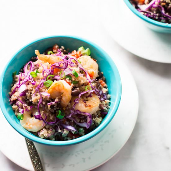 Shrimp Quinoa Salad