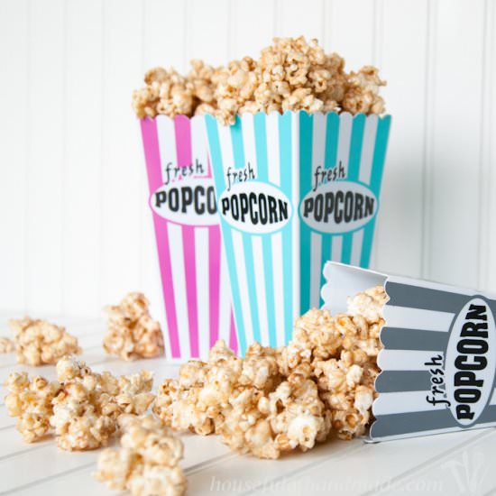 Churro Caramel Popcorn