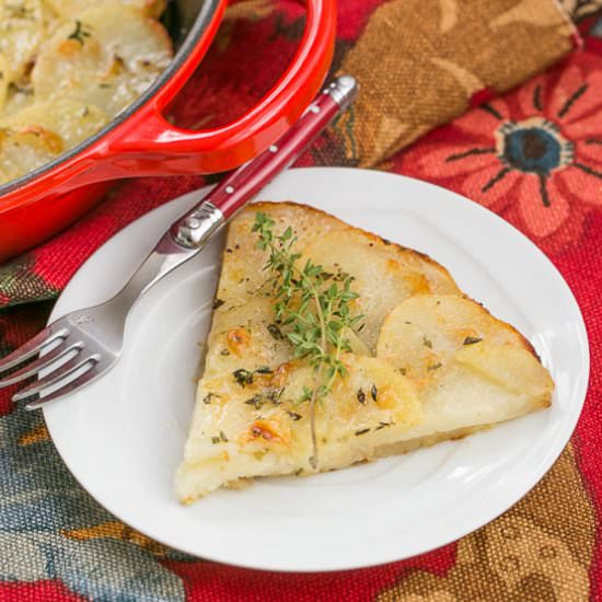 Cheesy Potato Galette