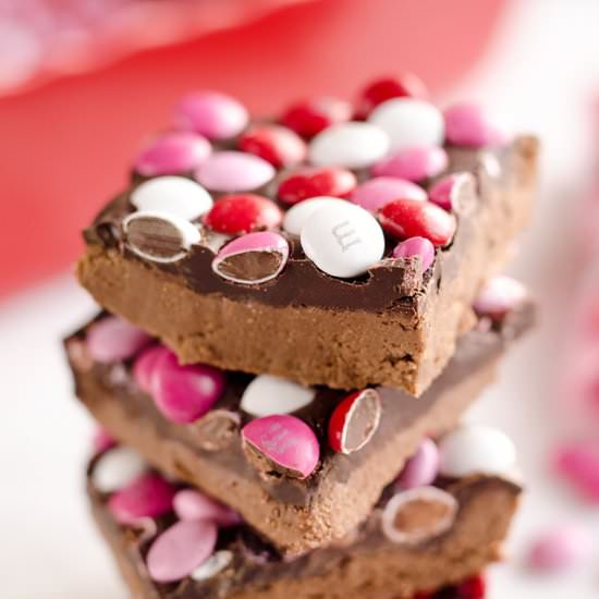 Triple Chocolate Peanut Butter Bars