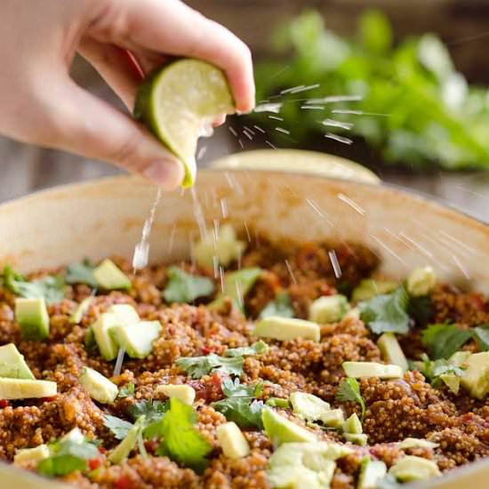 Light Taco Quinoa Skillet