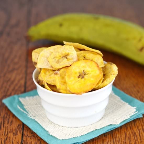 Crispy and Crunchy Plantain Chips
