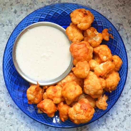 Buffalo Cauliflower Bites