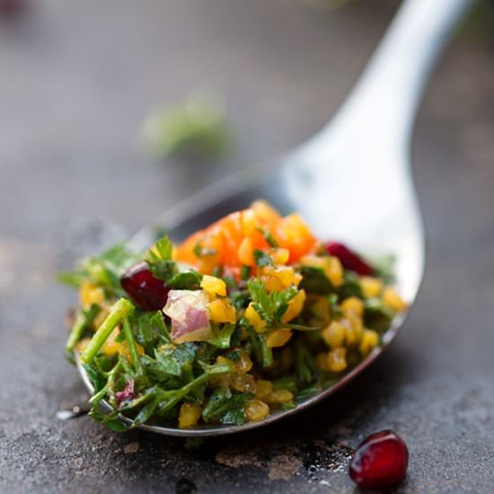 Fresh and Easy Winter Tabbouleh