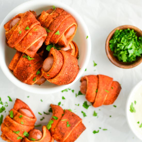Spicy Pigs in a Blanket