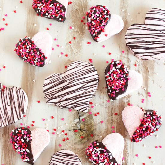 Chocolate Strawberry Marshmallows