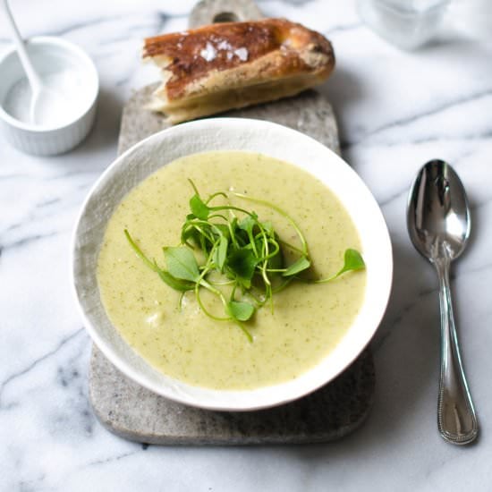 Potato, Leek & Broccoli Soup