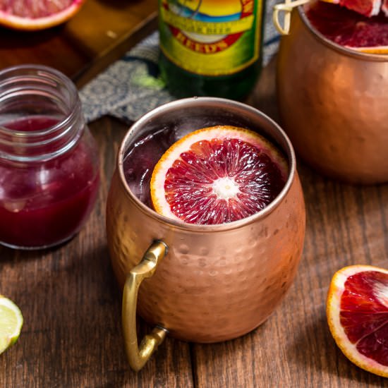 Blood Orange Mule