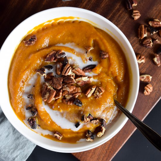 Butternut Squash & Apple Soup